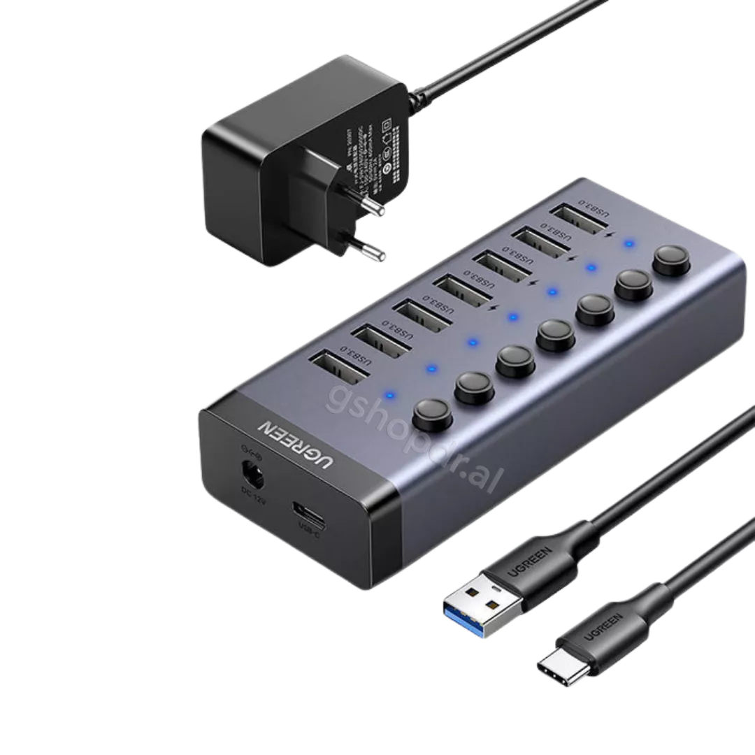 Stacion Karikimi 7 ne 1 me Porta USB-A Ugreen CM481