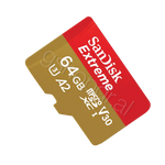 SanDisk Extreme microSDXC 64GB pamje anësore e kartës së memories