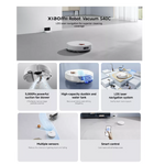 Karakteristikat kryesore të Xiaomi Robot Vacuum S40C me navigim lazer dhe pastrim inteligjent