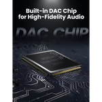 Adapter Audio USB-C ne AUX dhe USB-C Ugreen CM231 gshopdr.al
