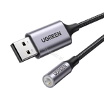 Adapter Kabell USB-A 2.0 ne Audio 3.5mm 25cm Ugreen CM477