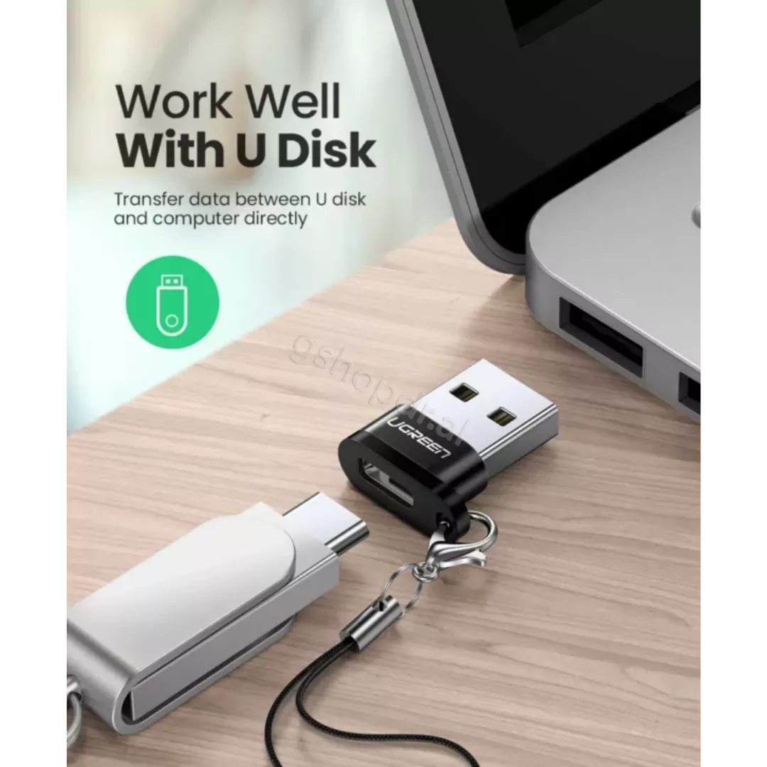 Adapter USB-A (M) ne USB-C (F) Ugreen US280 cmimi durres