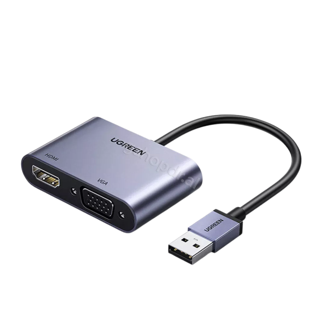 Adapter USB 3.0 ne HDMI+VGA Ugreen CM449