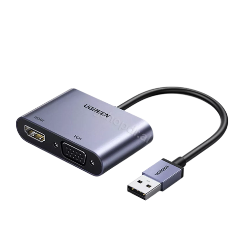 Adapter USB 3.0 ne HDMI+VGA Ugreen CM449