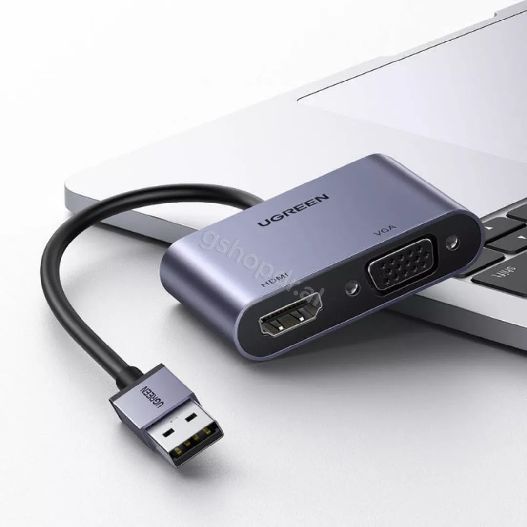 Adapter USB 3.0 ne HDMI+VGA Ugreen CM449 cmimi