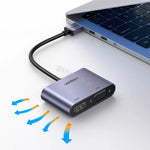 Adapter USB 3.0 ne HDMI+VGA Ugreen CM449 cmimi Durres