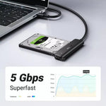 Adapter per SSDHDD 2.5 SATA ne USB-C 3.0 Ugreen 70610 cmimi Durres