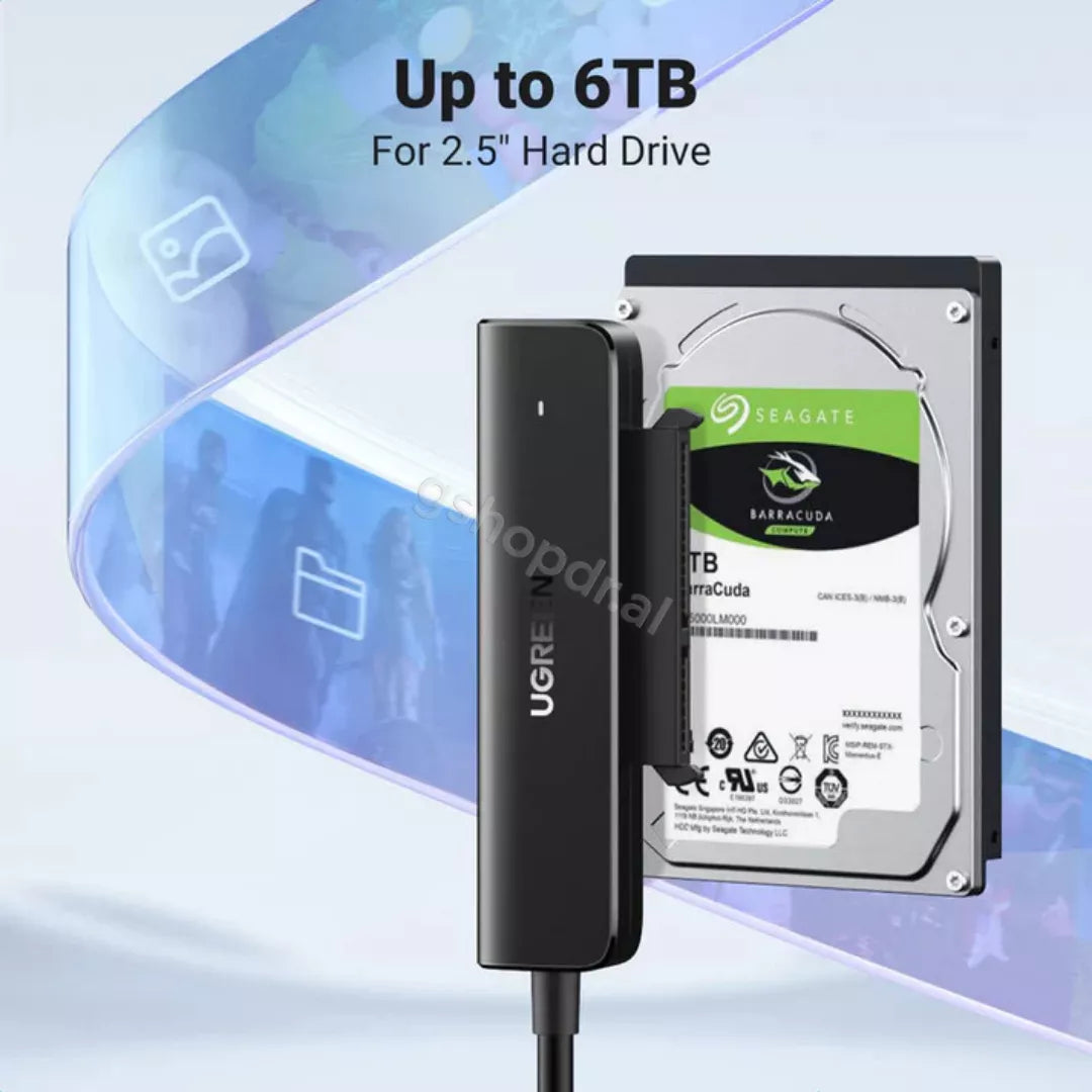 Adapter per SSDHDD 2.5 SATA ne USB-C 3.0 Ugreen 70610 durres