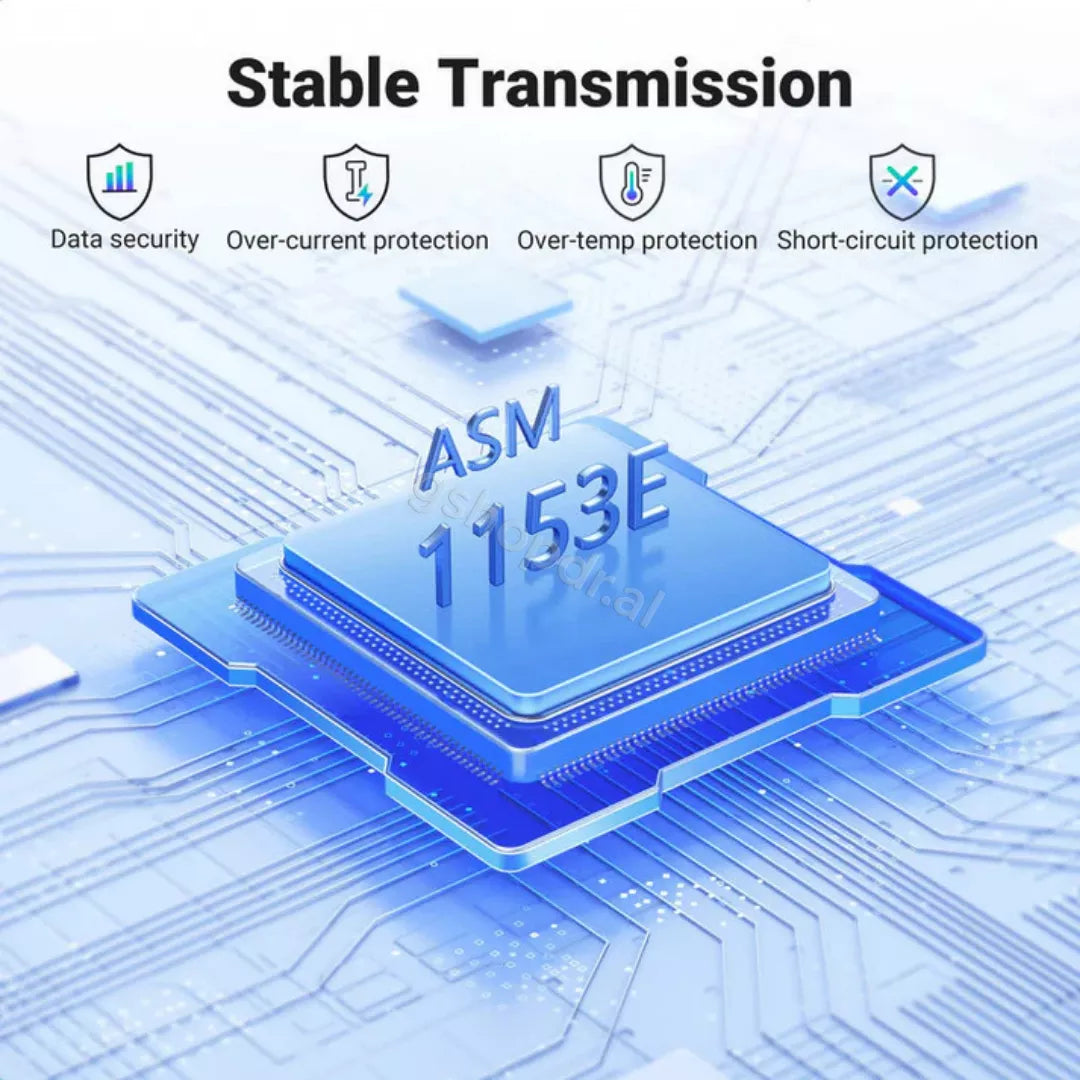Adapter per SSDHDD 2.5 SATA ne USB-C 3.0 Ugreen 70610 tirane