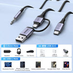 Adaptor Audio 2 ne 1 Ugreen CM772