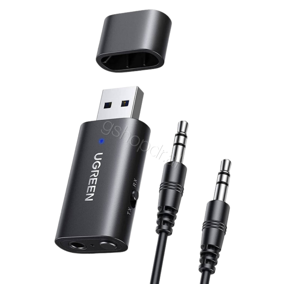 Adaptor Audio Marres dhe transmetue Bluetooth 5.0 3.5mm Mini Jack Ugreen CM523