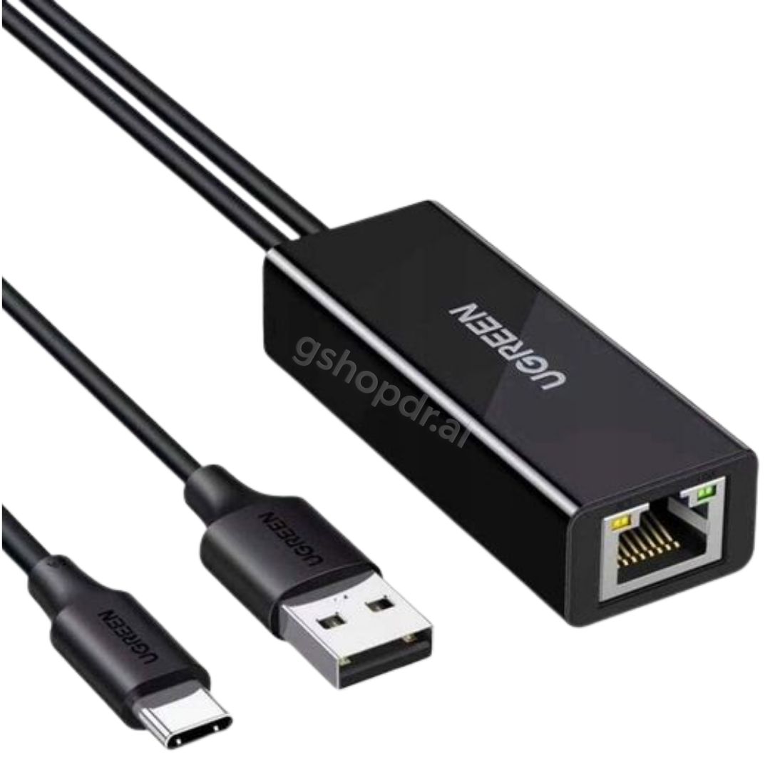 Adaptor Ethernet USB-C ne RJ45 100Mbps Ugreen CR110