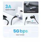 Adaptor USB-A 3.0 (M) ne USB-C (F) Ugreen US276 ne shitje