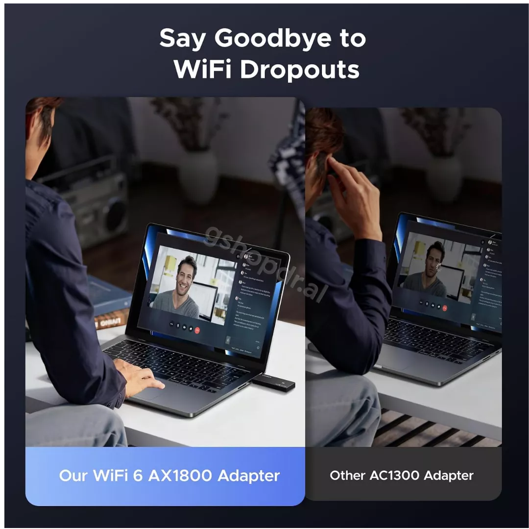 Adaptor Wi-Fi 6 Dual Band AX1800 Ugreen cmimi tirane