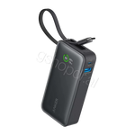 Power Bank Anker Nano (10k, 30W, Built-In USB-C Cable)
