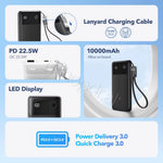 Anker Power Bank 10000mAh 22.5W Tirane
