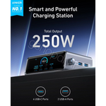 Karikues Anker 250W, 6-Port, GaNPrime