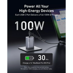 Anker Prime Charger (100W, 3 Ports, GaN)