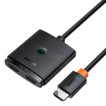 Baseus AirJoy Series 2-in-1 Bidirectional HDMI Switch with 1m Cable