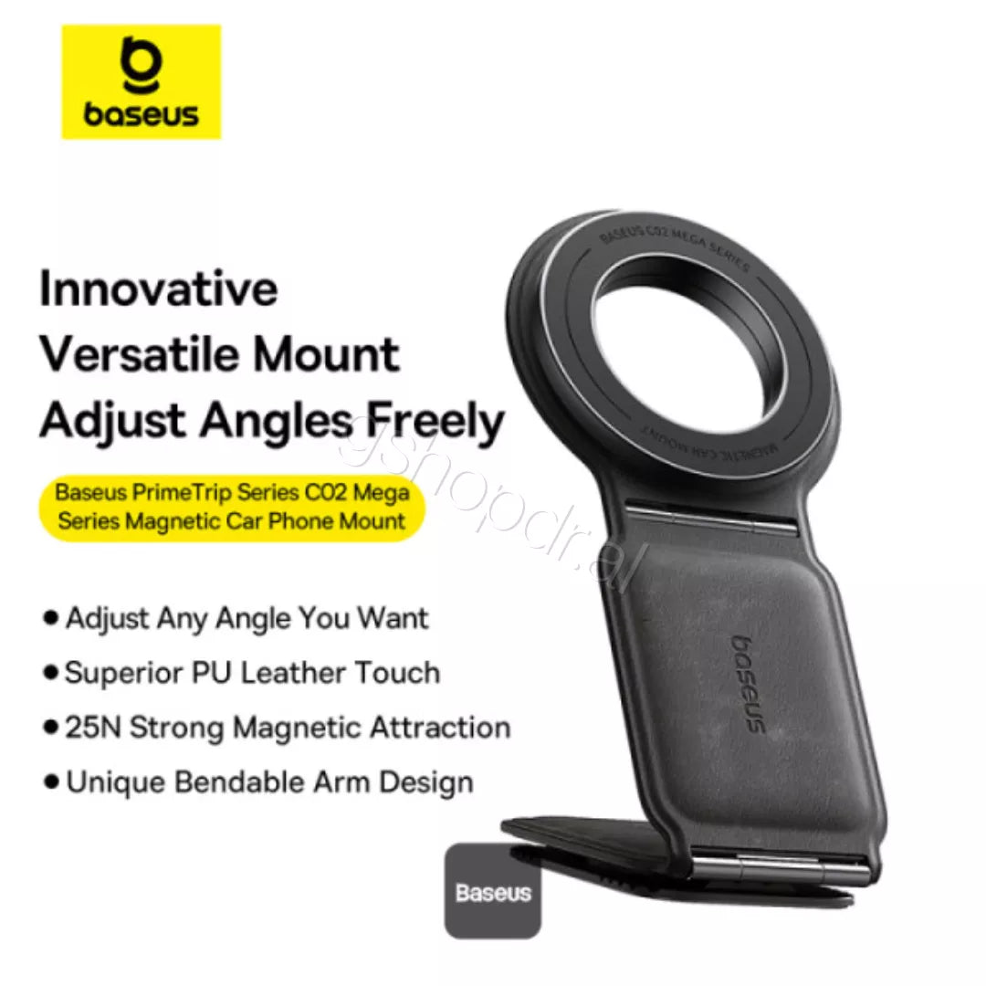 Baseus C02 Mega Magnetic Car Phone Holder 360° Prime Trip Series