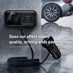 Baseus T typed S16 wireless MP3 car charger