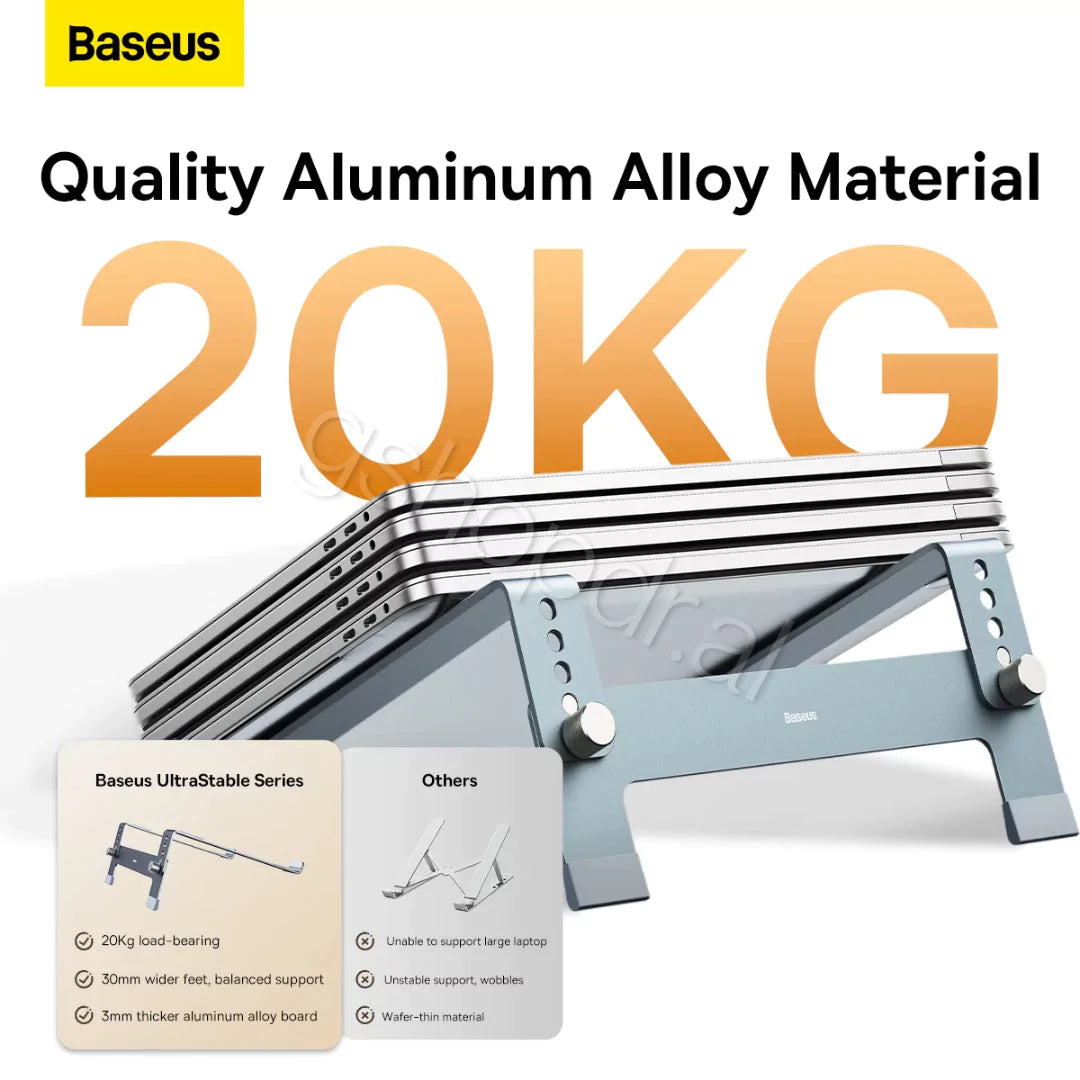 Baseus UltraStable Series Desktop Laptop Stand (4-Gear Adjustable)