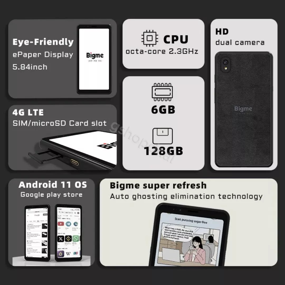 Bigme E ink Smartphone Hibreak