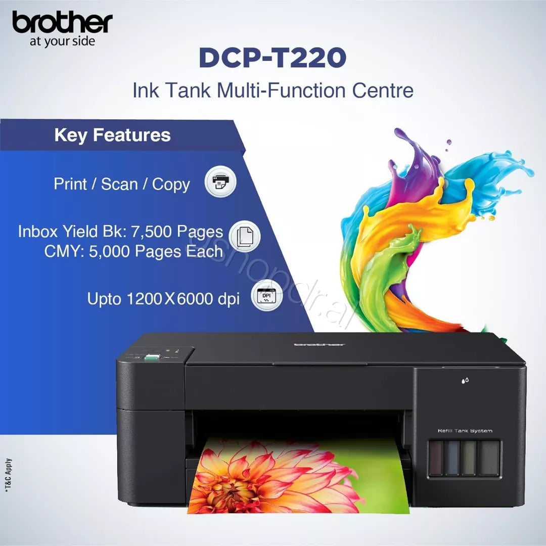 Brother DCP-T220 Ink Tank (Printim Skanim Kopjim) Tirane