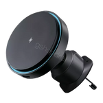 Car Mount With Wireless Charger Proove Light Circle 15W