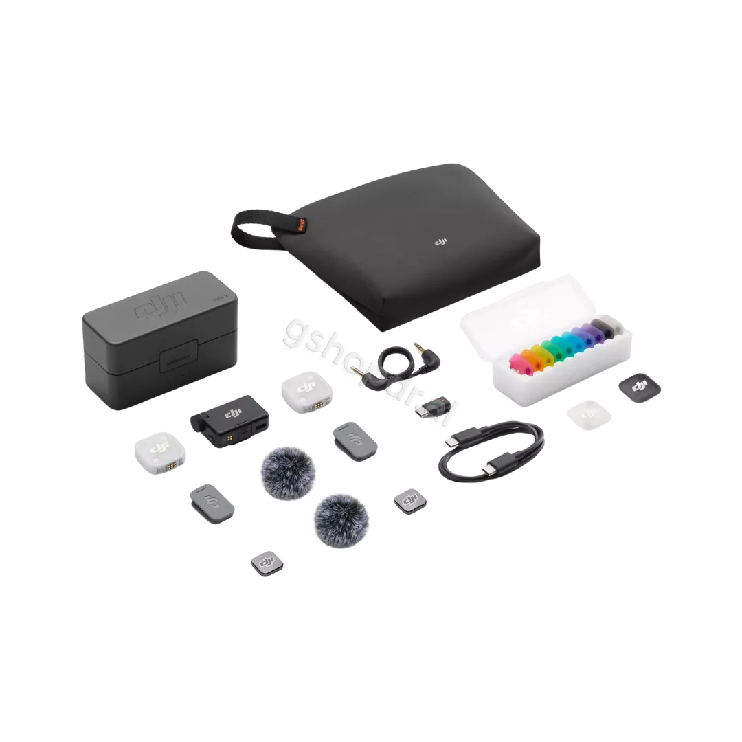 DJI Mic Mini 2 (2 TX + 1 RX + Charging Case)