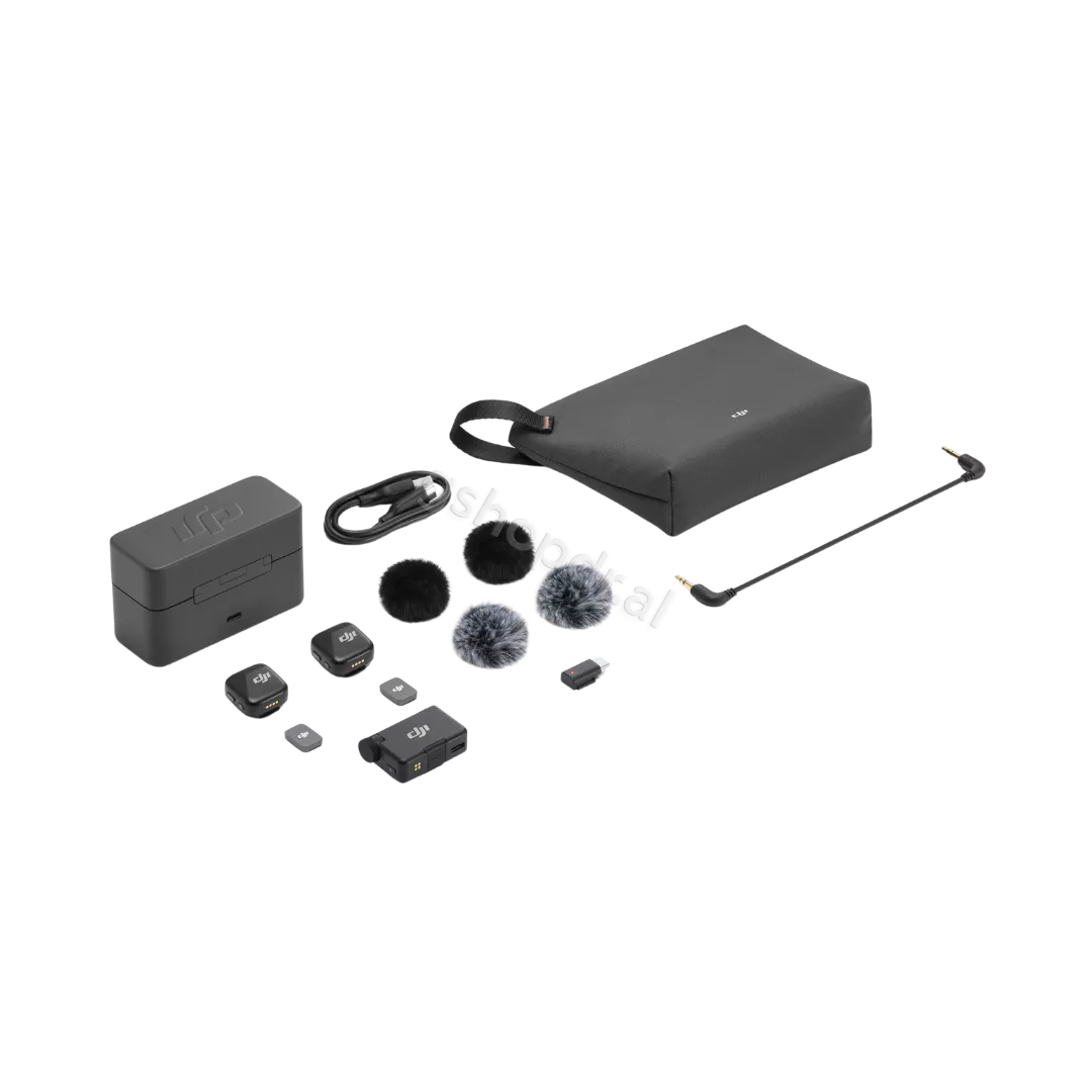 DJI Mic Mini (2 TX + 1 RX + Charging Case) 
