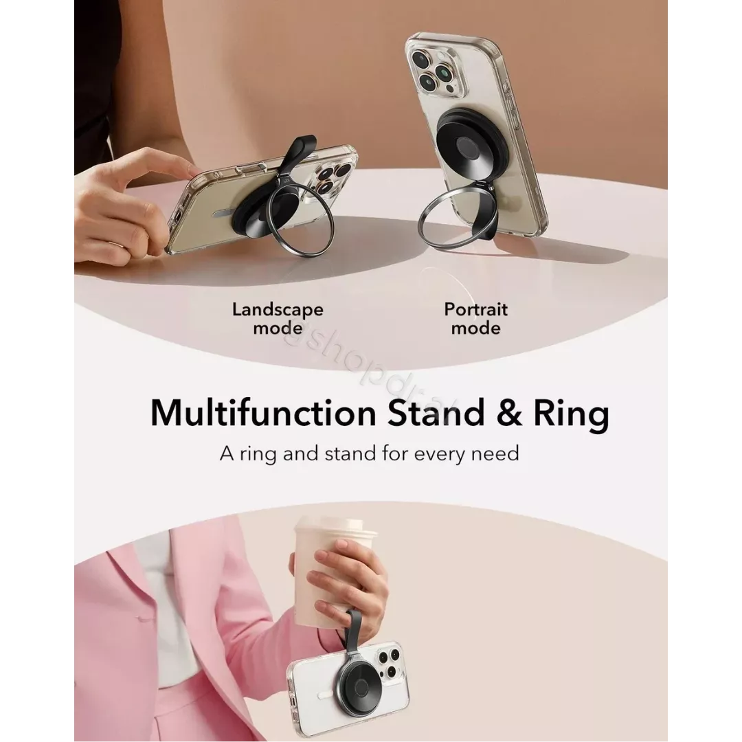 ESR HaloLock Suction Phone Mount (Ring Stand)