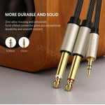 Fishe audio UGREEN 10615 3.5mm TRS në 2x 6.35mm TS durres