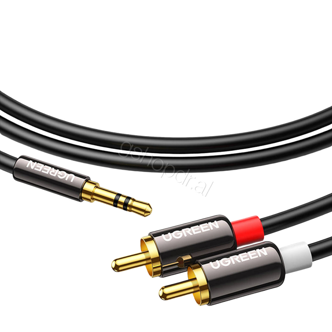 Fishe audio UGREEN AV116 3.5mm (M) në 2x RCA (M) 10591 Cmimi Durres
