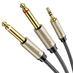 Fishe audio UGREEN AV126 3.5mm TRS  2x 6.35mm TS 10613