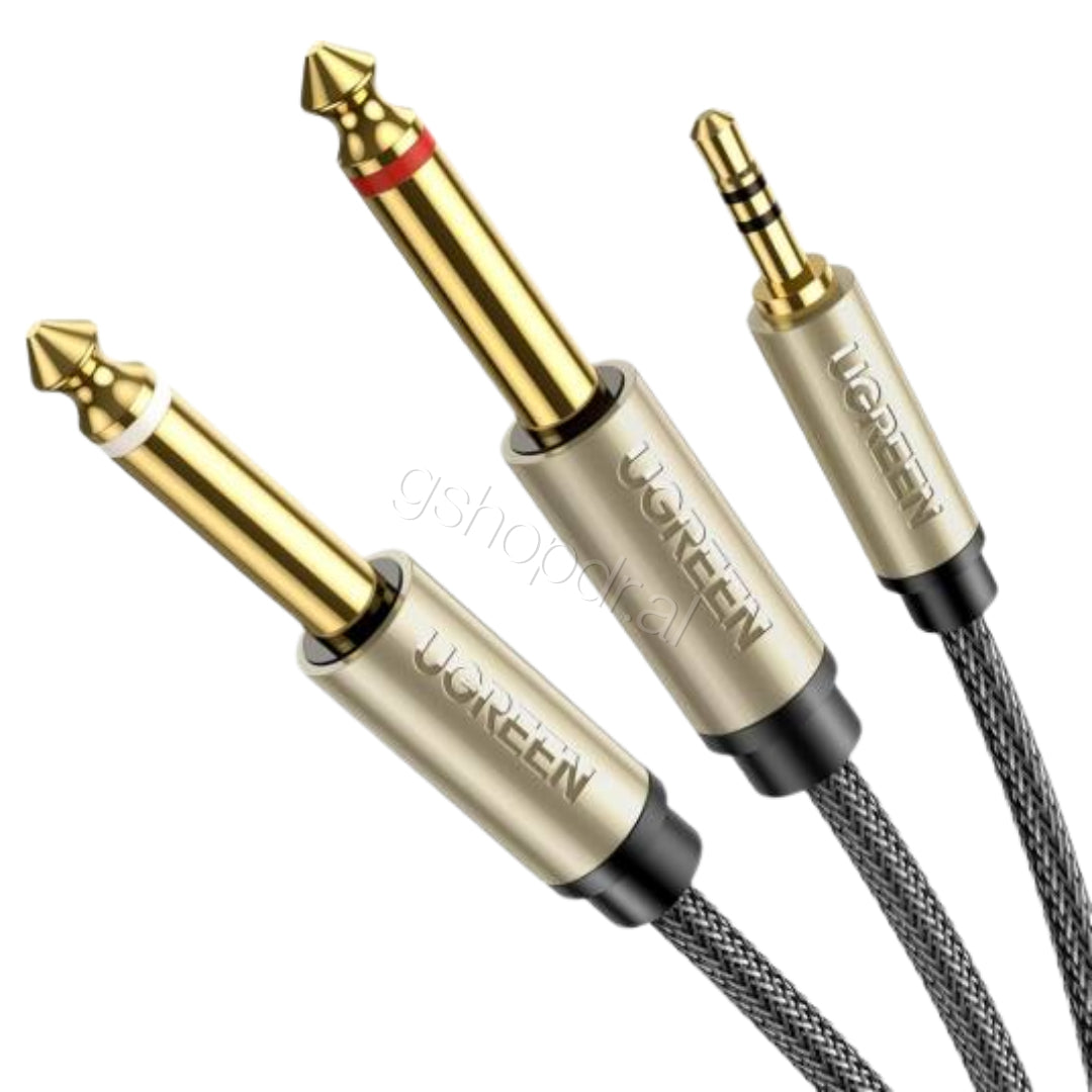 Fishe audio UGREEN AV126 3.5mm TRS  2x 6.35mm TS 10613