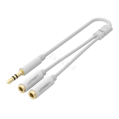 Fishe audio splitter stereo 3.5mm (M) ne 2x 3.5mm (F) Ugreen 10739