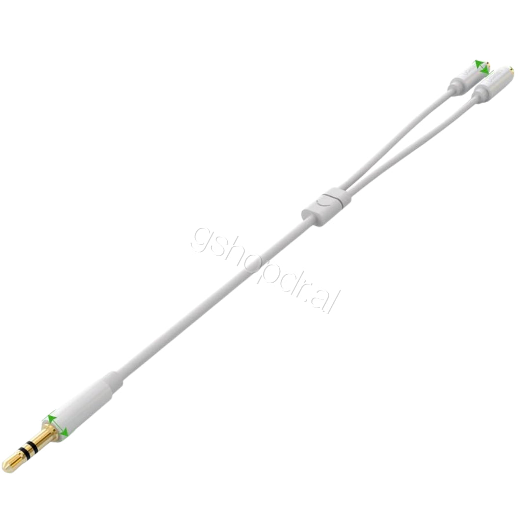 Fishe audio splitter stereo 3.5mm (M) ne 2x 3.5mm (F) Ugreen 10739