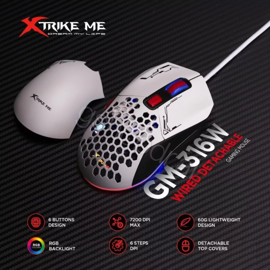Gaming Mouse Xtrike GM-316 Tirane