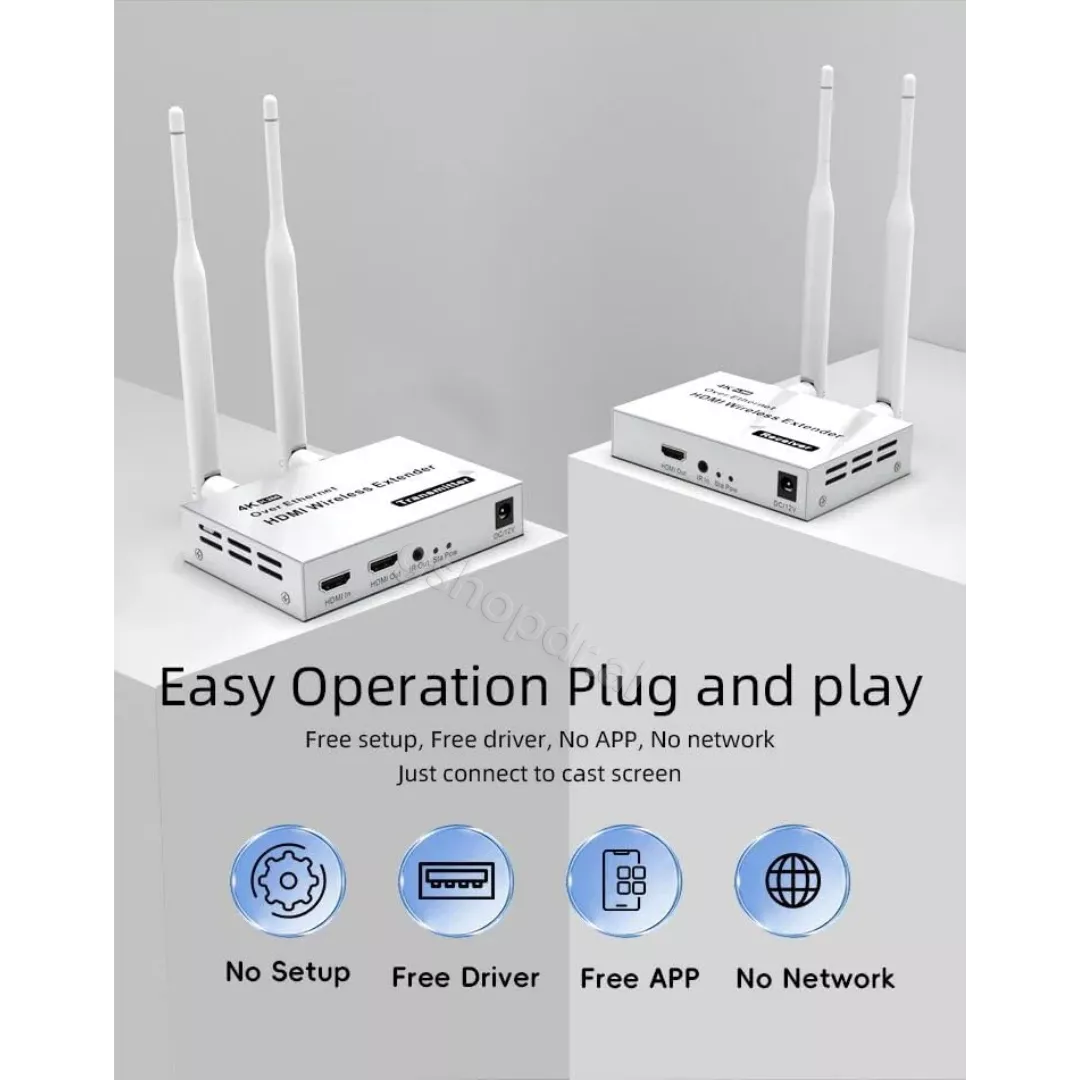 HD Wireless Extender 4K@30Hz 200m cmimi