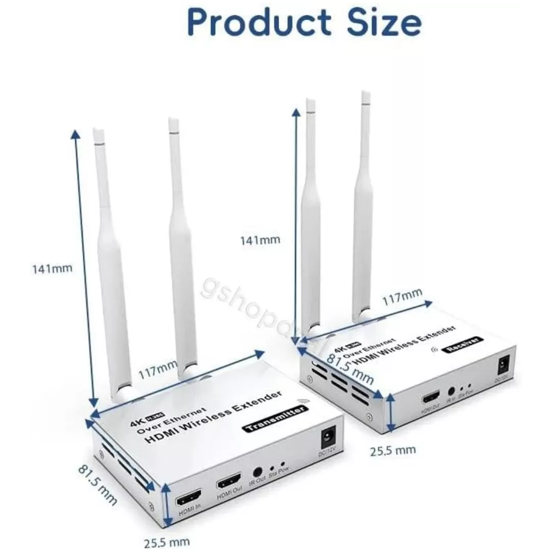 HD Wireless Extender 4K@30Hz 200m price albania