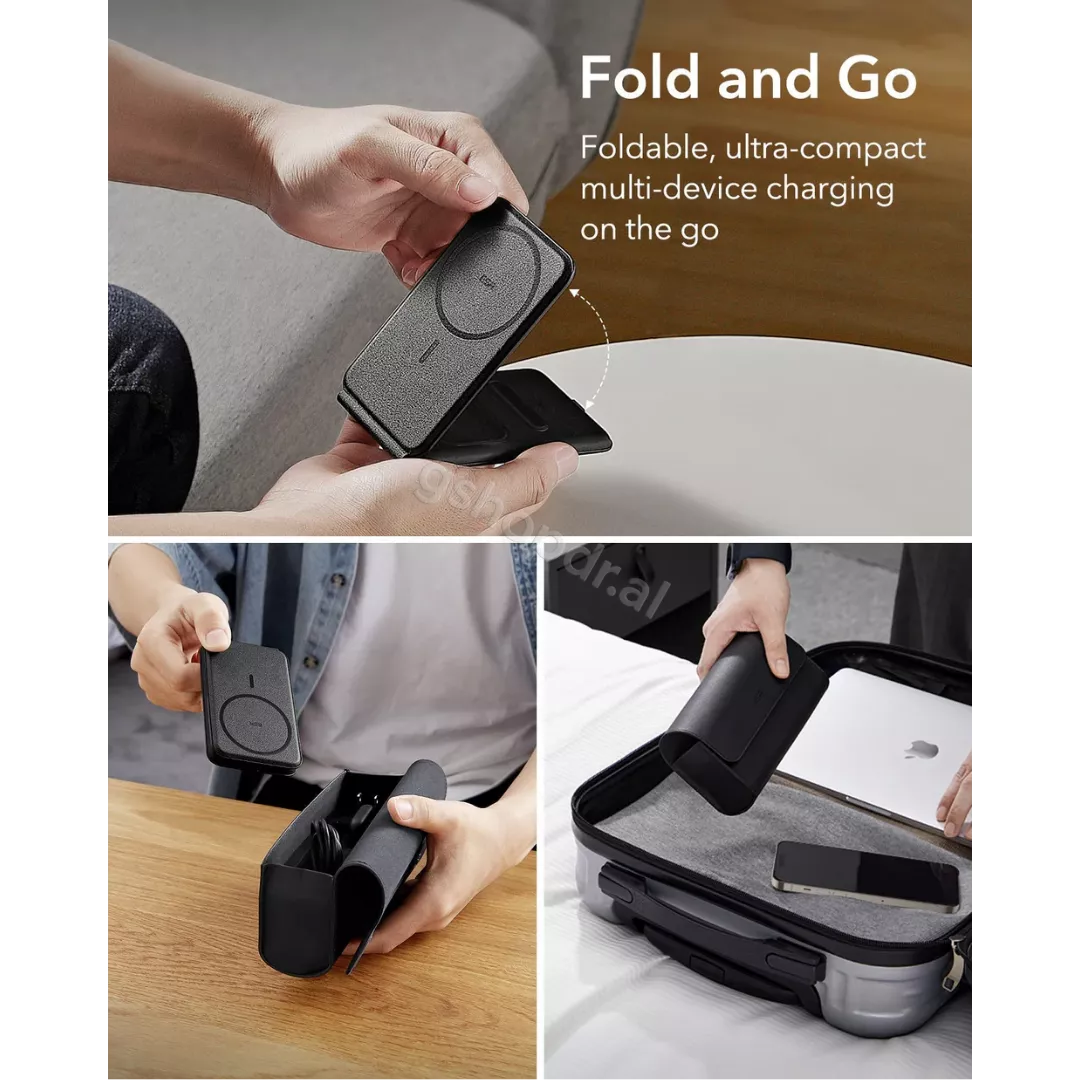 HaloLock™ 3-in-1 Travel Wireless Charging Set ESR cmimi Tirane
