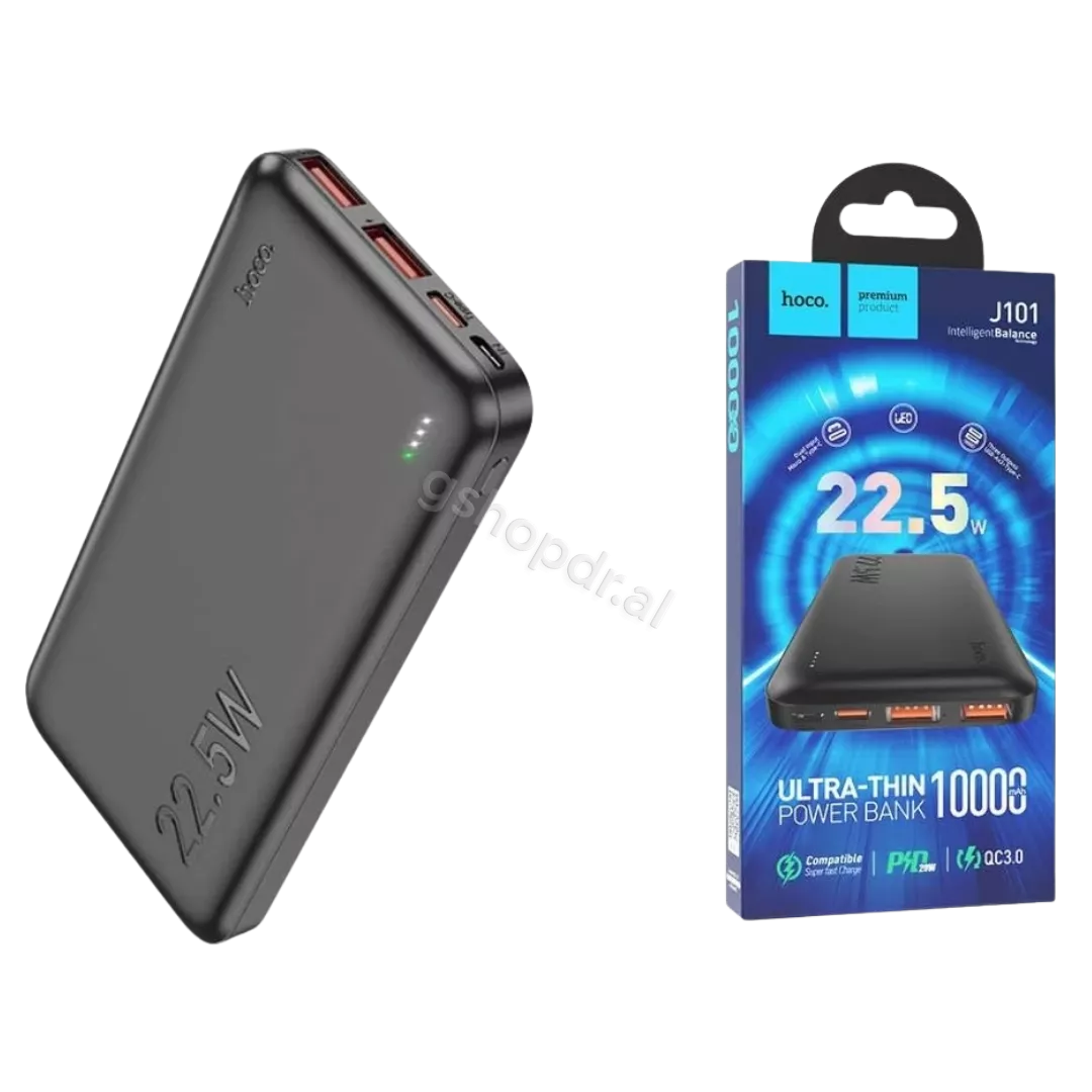 Power Bank Hoco J101, 10000mAh, 22.5W cmimi tirane