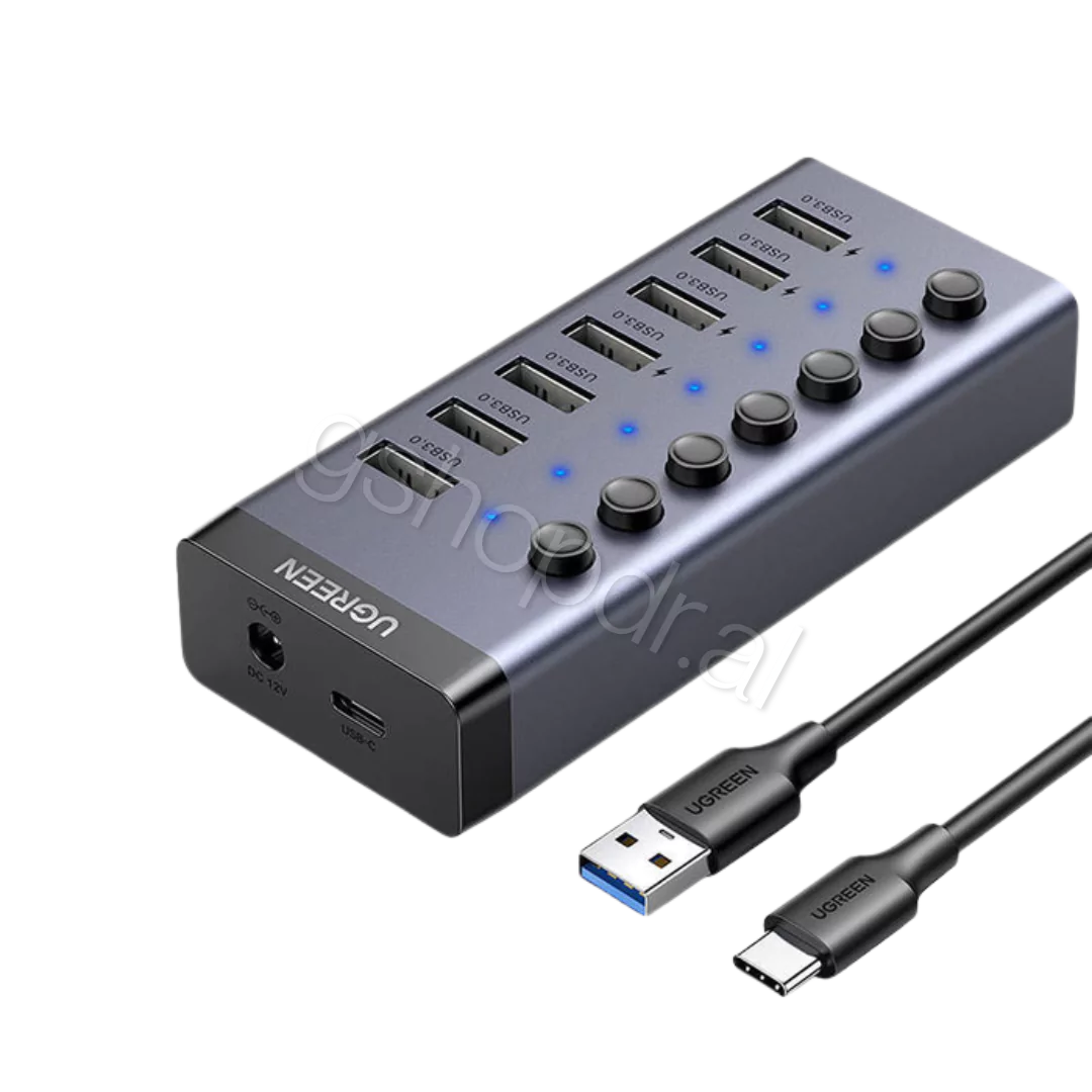 Ugreen USB-C to 7-Port USB 3.0 Hub cmimi durres