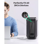 Kabell Audio USB-C (M) ne 2 RCA (M) 1.5m Ugreen 20193 cmimi