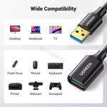 Kabell USB-A 3.0 (F) ne USB-A 3.0 (M) Ugreen 3m US12930127 cmimi durres