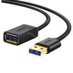 Kabell USB-A 3.0 (F) ne USB-A 3.0 (M) Ugreen 3m US12930127