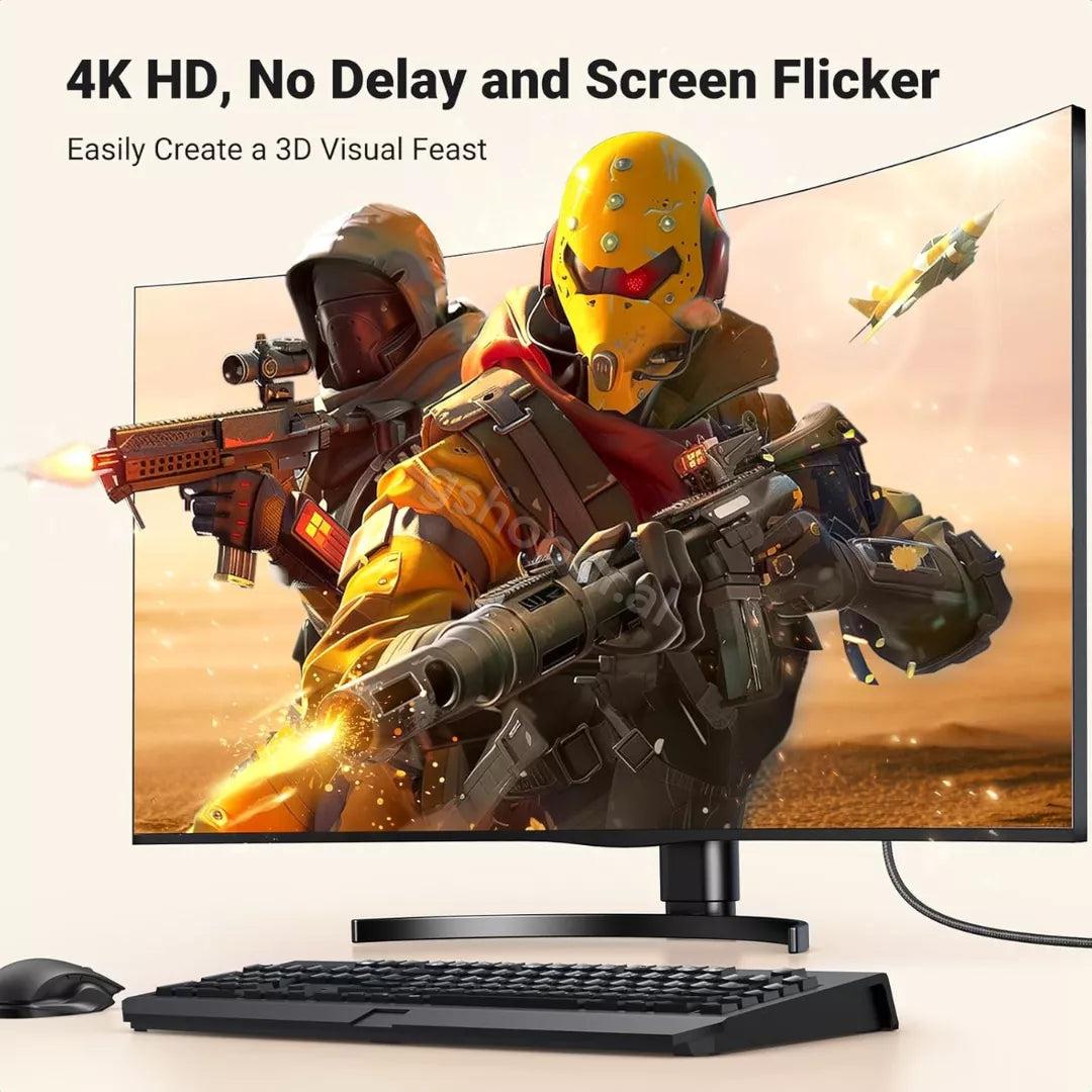 Kabllo 35842 UGREEN DisplayPort në HDMI 4K 2m DP125
