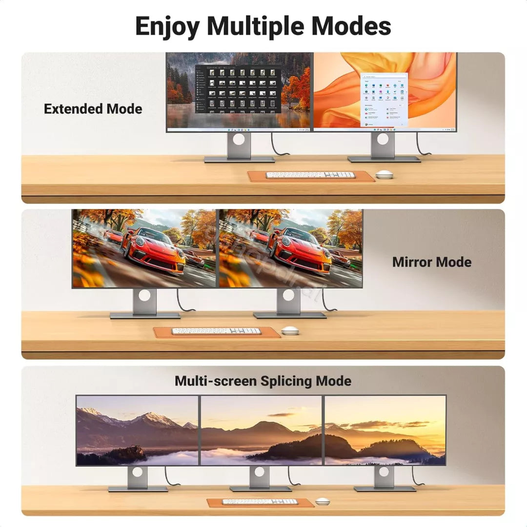 Kabllo 35842 UGREEN DisplayPort në HDMI 4K 2m DP125