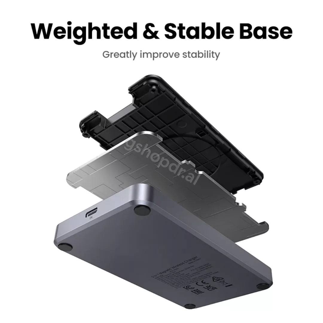 Karikues Wireless Magnetik UGREEN 2-in-1 Qi2 W706 – 45023 gshopdr.al